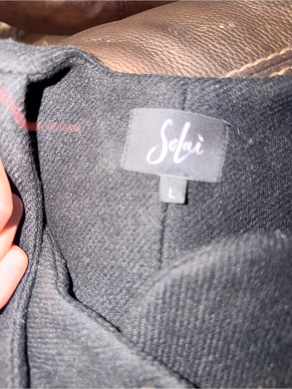 Solai Black Women's Top - Classic Crewneck